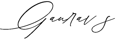 Gaurav signature